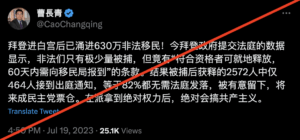 不，无证移民越境数量没有630万之多，执法次数与人数并不相同。称边境移民被“有意留下成为民主党的票仓”与事实不符。